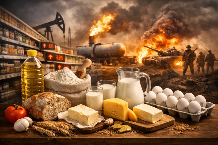 Savaşın Etkisi Sofraya Yansıyor: Avusturya’da Gıda Fiyatları Artışa Hazırlanıyor