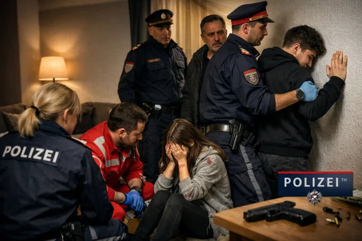 Viyana Polisi Harekete Geçti: Genç Kıza Evde ve Sokakta Şiddet