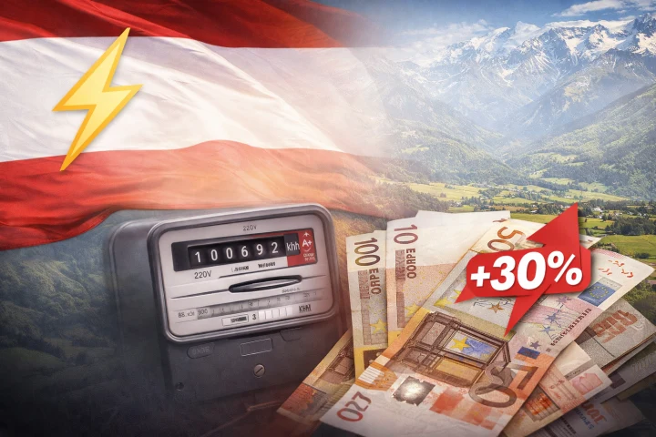 Avusturya’da Elektrik Alarmı: Fiyatlar %30 Artabilir