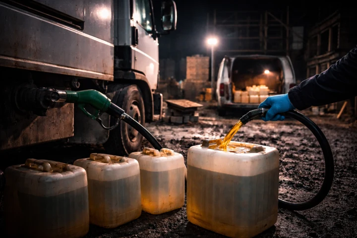 •	Yukarı Avusturya’da Skandal: 18.000 Litre Dizel Buhar Oldu