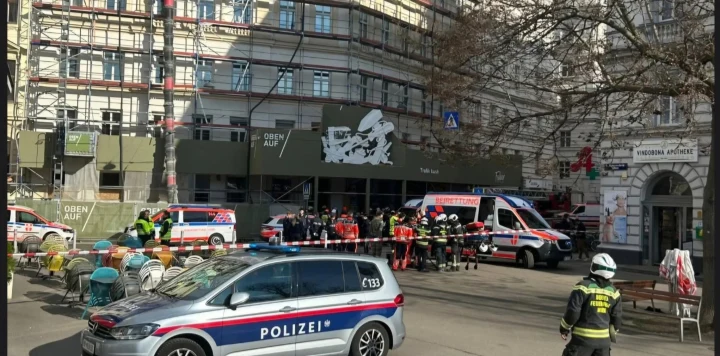 Viyana’da İnşaat Faciası: İskele Çöktü, 4 İşçi Hayatını Kaybetti