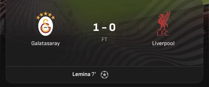 Galatasaray’dan Dev Zafer: Liverpool’u 1-0 Mağlup Etti