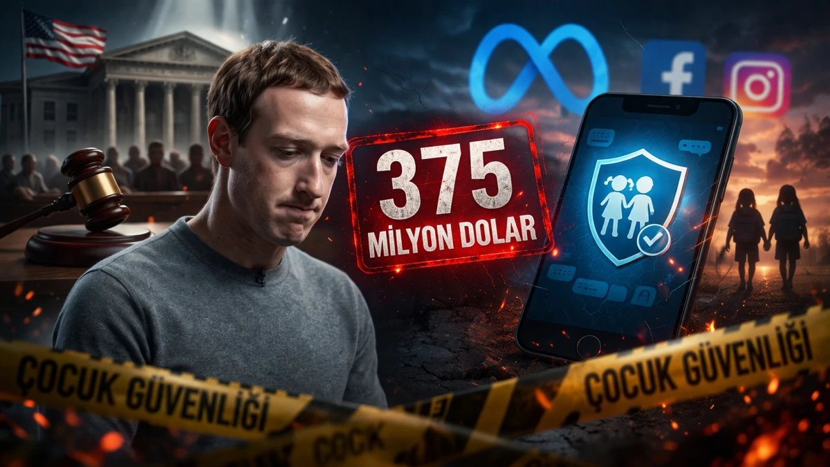 ABD’de Meta’ya Tarihi Ceza: Çocuk Güvenliği Davasında 375 Milyon Dolar Kararı