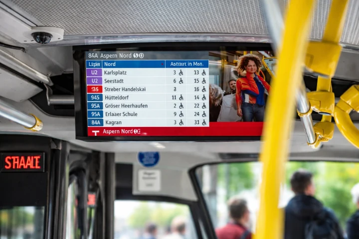 Viyana’da Toplu Taşımada Yeni Dönem: Bekleme Süresi Artık Ekranda Anlık Görülecek